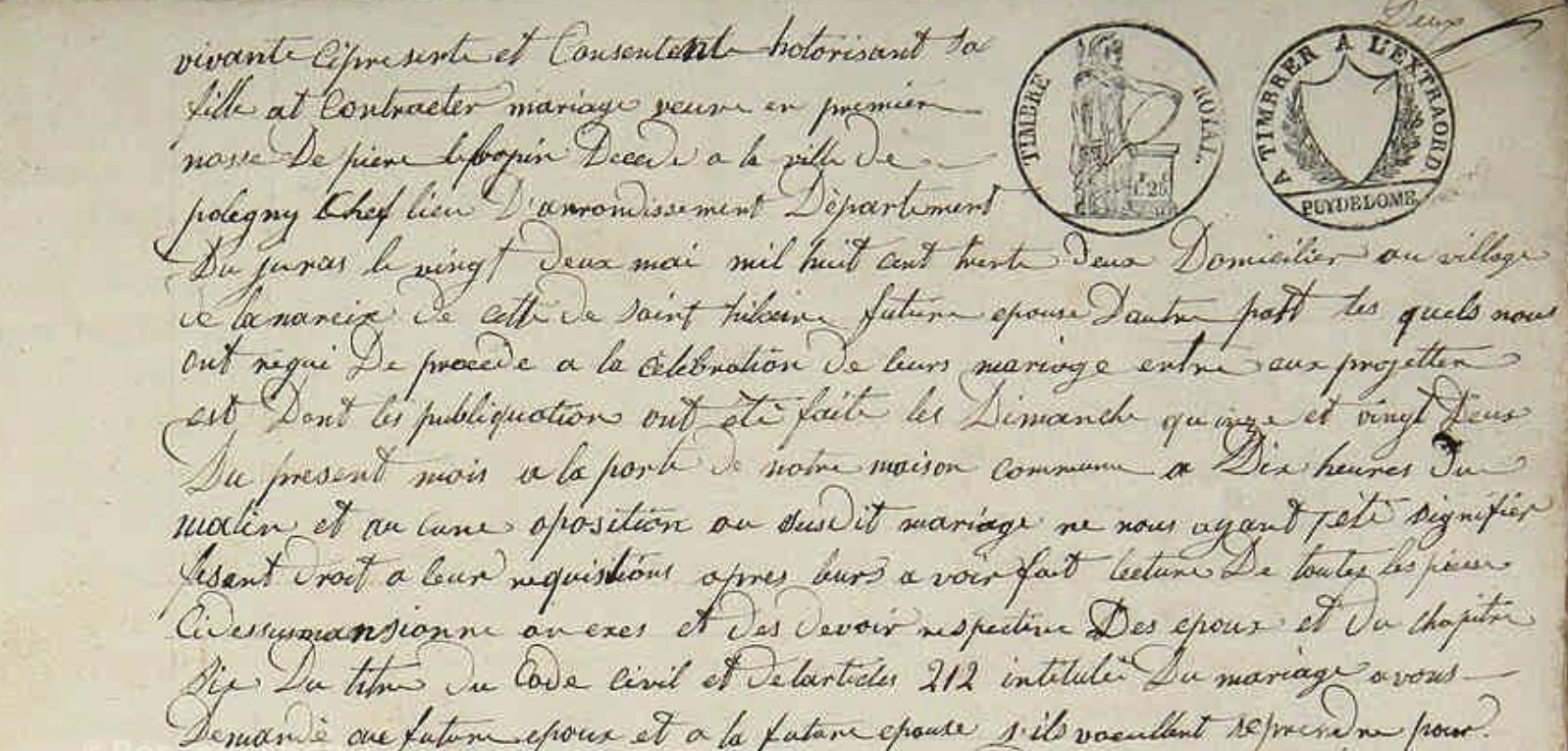 Mariage Chanudet Francois - Chaput Jeanne 26_01_1841 -2.jpg
